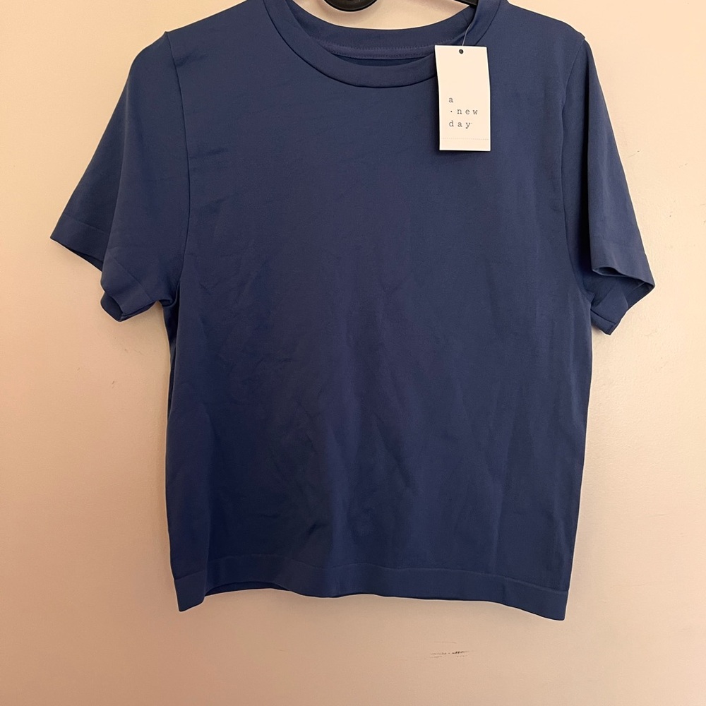 A New Day Navy Tee